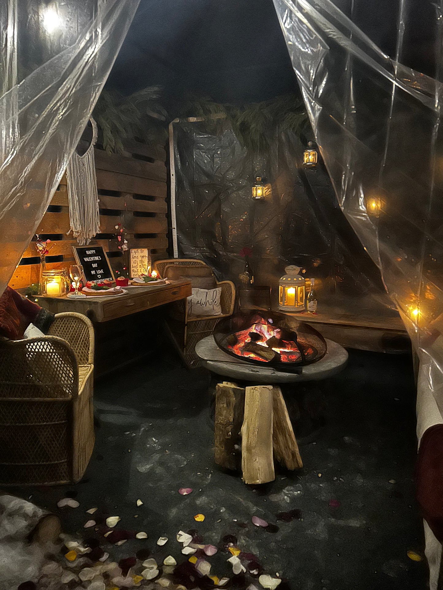 Valentines Romantic Picnic