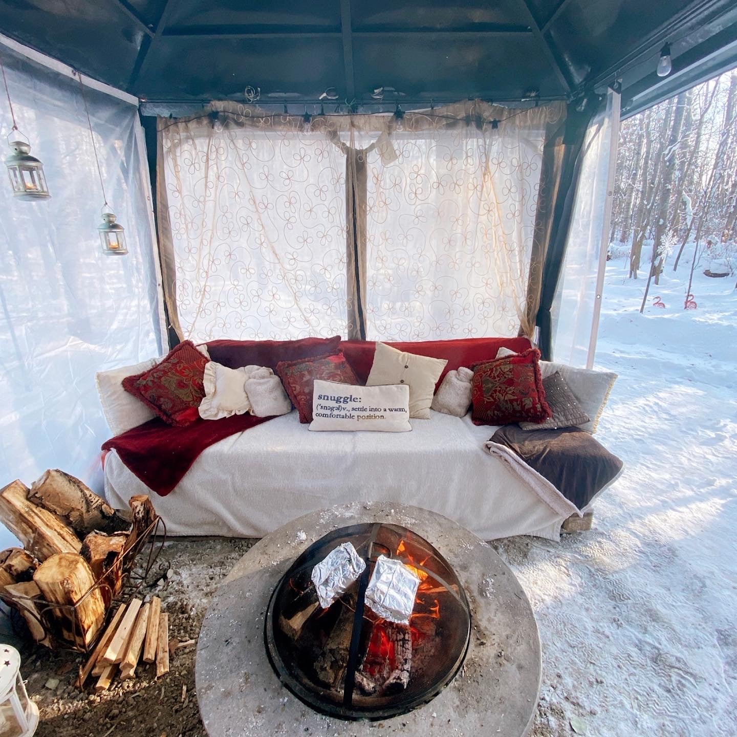 Winter Romantic Picnic for 2