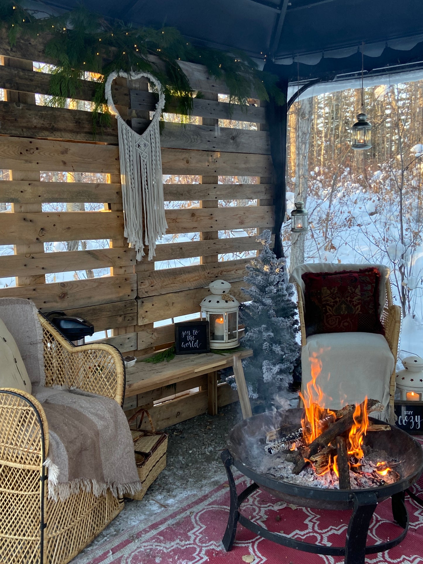 Winter Romantic Picnic for 2